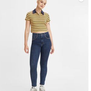 Levi's Mile High Super Skinny Medium Wash Jeans Size 25